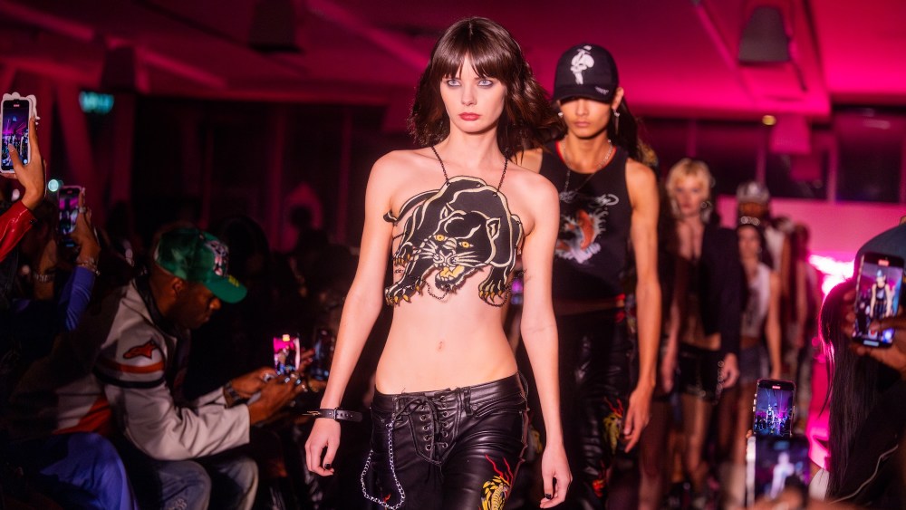 Atmosphere at the Ed Hardy LA Show held at the W Hollywood on November 14, 2024 in Los Angeles, California.