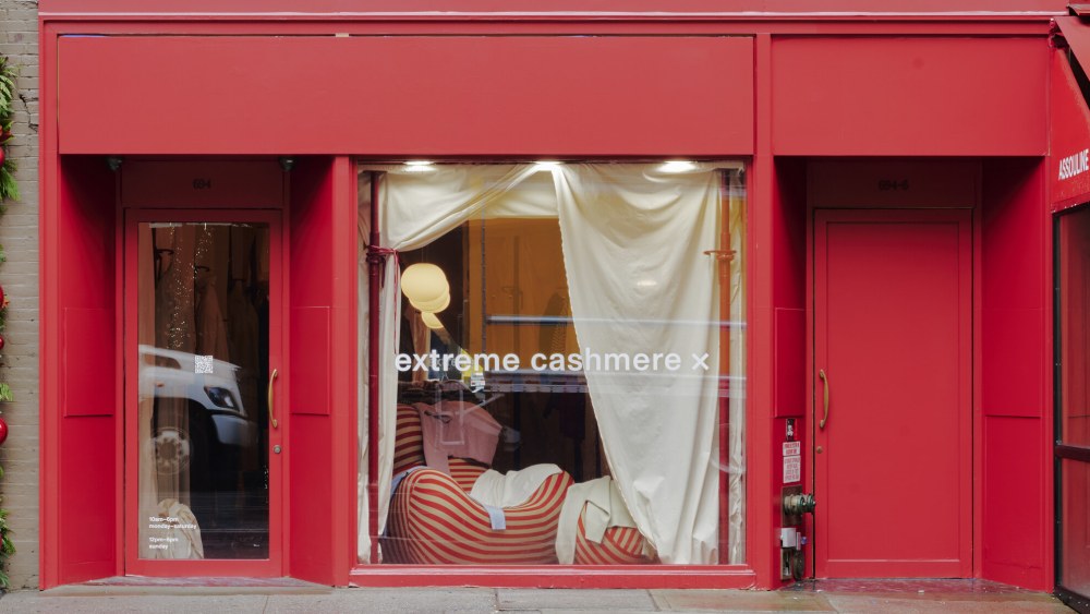 Extreme Cashmere's New York City Pop-up Store