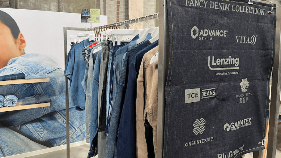 Lenzing's Fancy Denim Collection was on view at Kingpins Show Amsterdam.