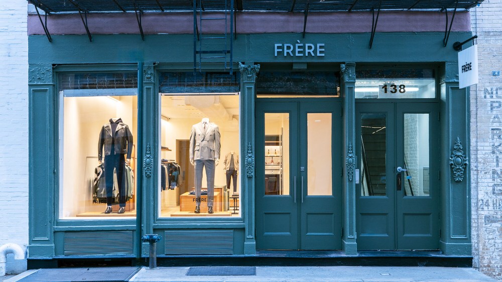 The Frère store is located on Wooster Street in SoHo.