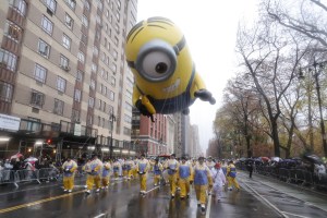 NEW YORK, NEW YORK - NOVEMBER 28: 2024 Macy's Thanksgiving Day Parade on November 28, 2024 in New York City. (Photo by Theo Wargo/Getty Images)