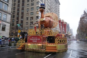 NEW YORK, NEW YORK - NOVEMBER 28: 2024 Macy's Thanksgiving Day Parade on November 28, 2024 in New York City. (Photo by Theo Wargo/Getty Images)