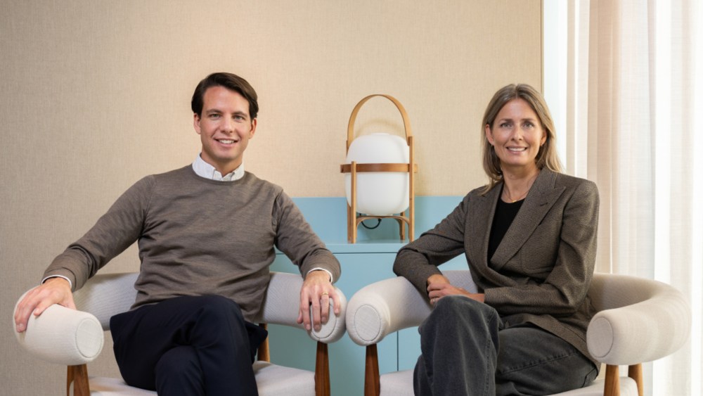 Circulose's Jonatan Janmark and Helena Helmersson.