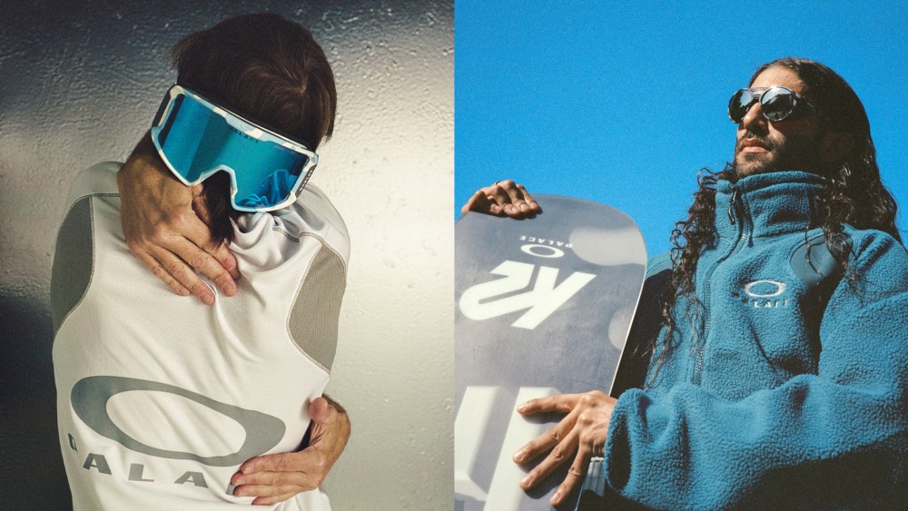 Palace's new collaboration with Oakley