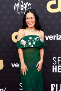 Ali Wong attends the 29th Annual Critics Choice Awards at Barker Hangar on January 14, 2024 in Santa Monica, California.