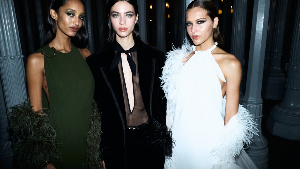 Gucci eveningwear collection at the 2024 LACMA Art+Film Gala.