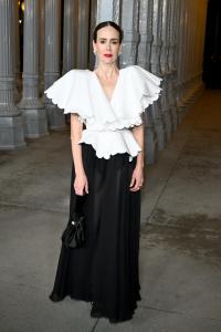 Sarah Paulson at the 2024 LACMA Art+Film Gala held at the Los Angeles County Museum of Art on November 02, 2024 in Los Angeles, California.