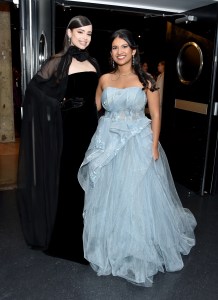Sofia Carson and Jahnavi Rao