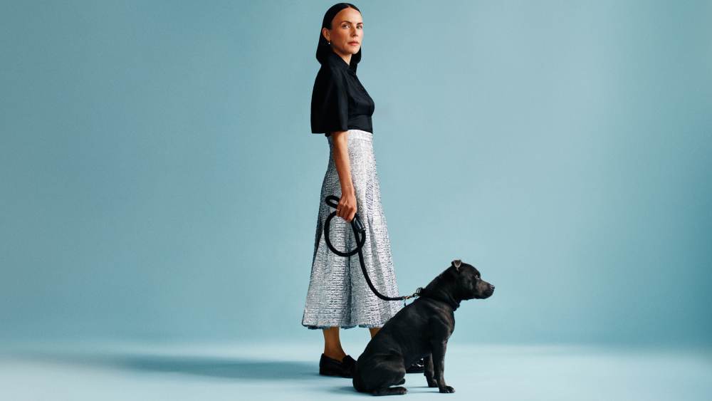 Jessica McCormack in Emilia Wickstead's resort 2025 collection
