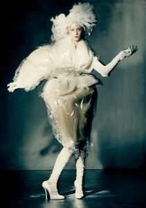 A look from Maison Margiela Artisanal 2024 by John Galliano, photographed by Paolo Roversi for Luncheon.