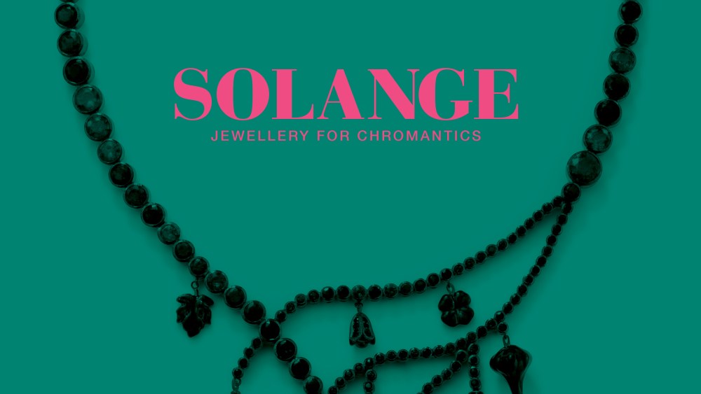 The cover of Solange Azagury-Partridge's new book, Solange: Jewellery for Chromantics (Rizzoli).