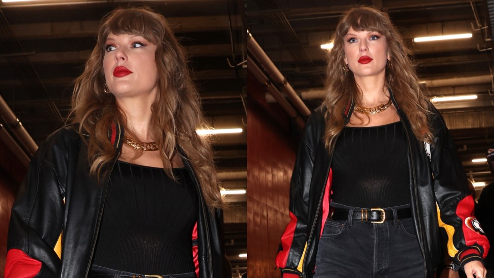 Taylor Swift arrives at a game between the Kansas City Chiefs and the Tampa Bay buccaneers on Nov. 4 in Kansas City, Missouri, Louis Vuitton, Agolde, Chanel, Dior