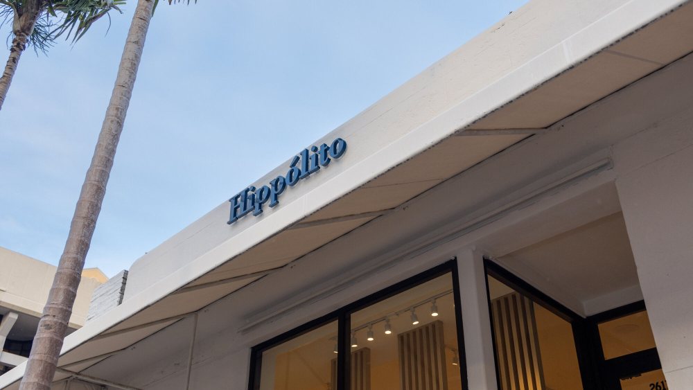 The exterior of the Hippolito store in Coral Gables, Fla.