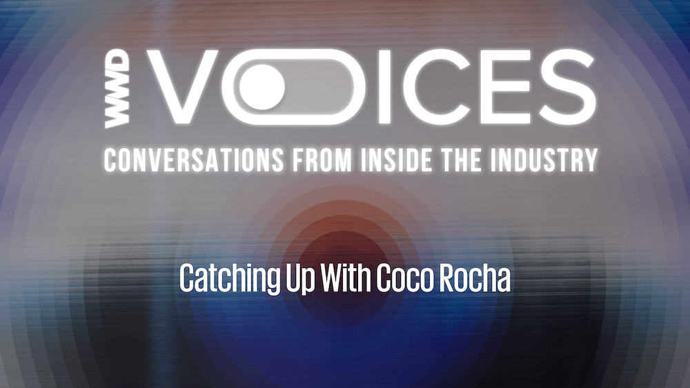 In this episode of WWD Voices, Coco Rocha, a legendary name in the modeling world, chats with WWD executive editor Arthur Zaczkiewicz to discuss her 20-year career.