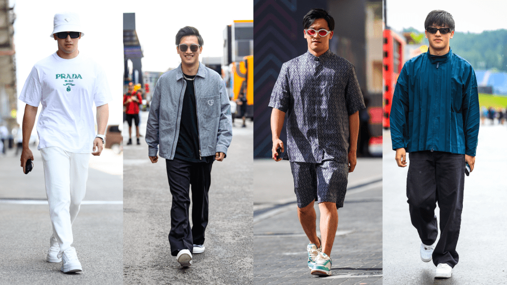 Zhou Guanyu, Formula 1, Prada, Dior, Issey Miyake