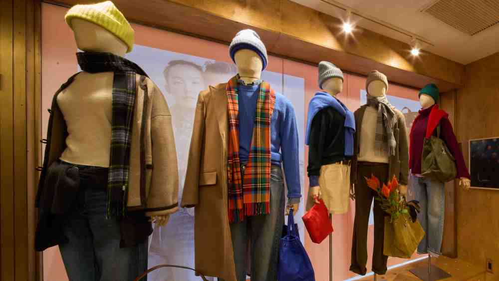 Inside the Alex Mill store in New York.