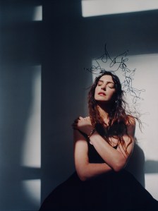 Dior velvet long dress. Bulgari jewelry.