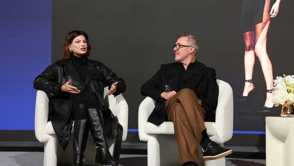 Linda Evangelista and Trey Laird