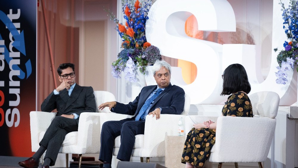From left: Miran Ali, Anwar Hossain and Jasmin Malik-Chua.