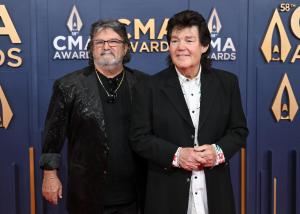 Mike McGuire, Marty Raybon at The 58th Annual CMA Awards at Bridgestone Arena on November 20, 2024 in Nashville, Tennessee.