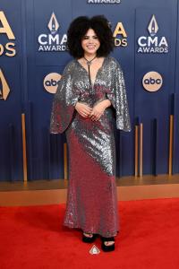 Julie Williams at The 58th Annual CMA Awards at Bridgestone Arena on November 20, 2024 in Nashville, Tennessee.