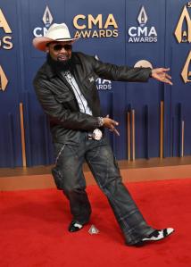 Blanco Brown at The 58th Annual CMA Awards at Bridgestone Arena on November 20, 2024 in Nashville, Tennessee.