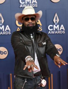 Blanco Brown at The 58th Annual CMA Awards at Bridgestone Arena on November 20, 2024 in Nashville, Tennessee.