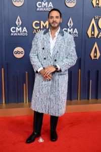Daniel Sunjata at The 58th Annual CMA Awards at Bridgestone Arena on November 20, 2024 in Nashville, Tennessee.