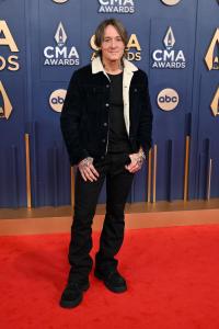 Keith Urban at The 58th Annual CMA Awards at Bridgestone Arena on November 20, 2024 in Nashville, Tennessee.