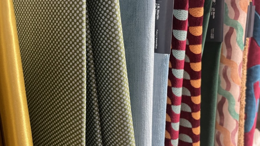Fabrics from the 'Delight' trend capsule.