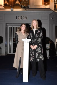 Laetitia Casta and Delphine Arnault