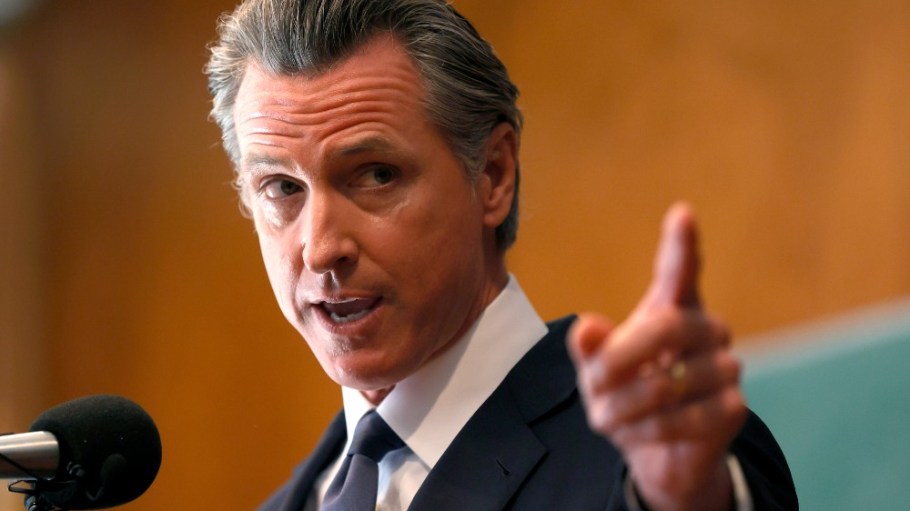 California Governor Gavin Newsom