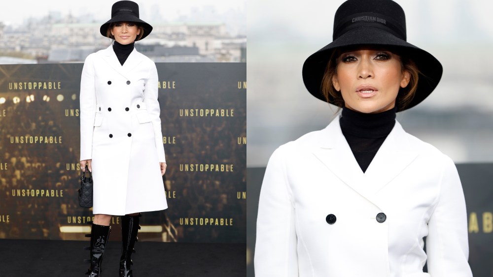 Jennifer Lopez, Dior, Unstoppable, photo call, London