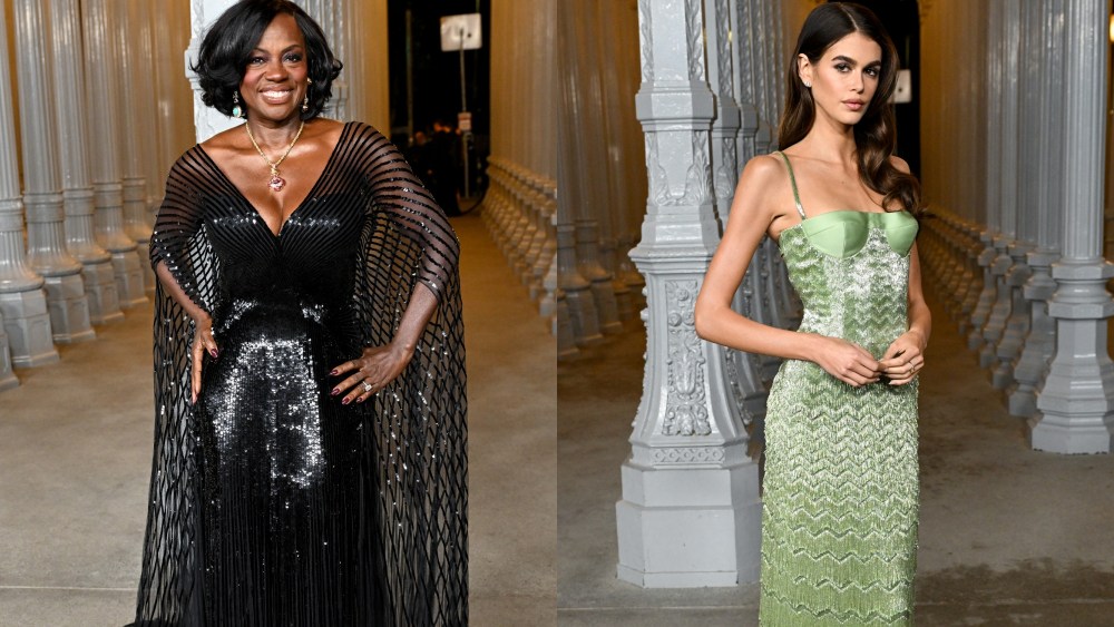 Viola Davis, Kaia Gerber, 2024 LACMA Art and Film Gala red carpet