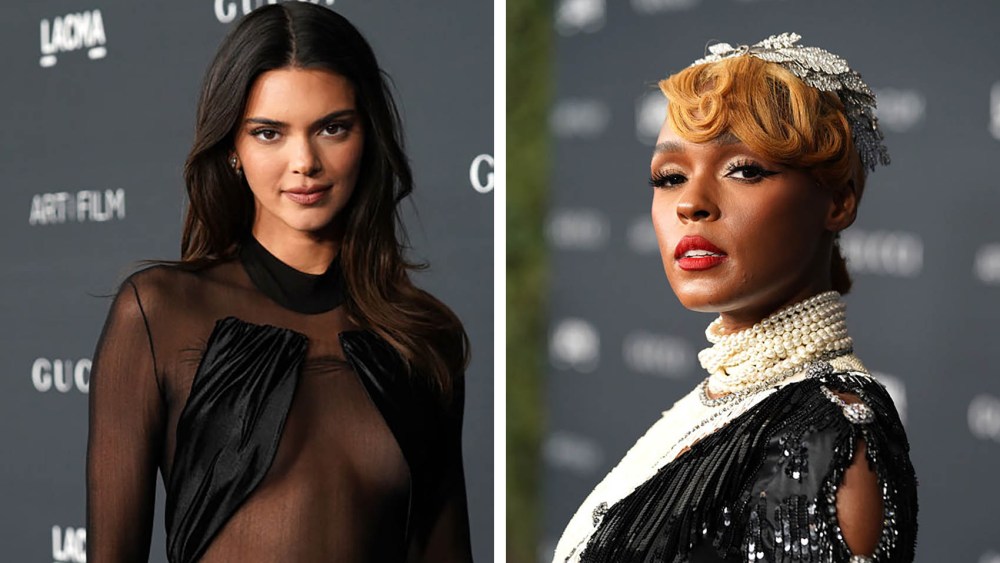 Janelle Monáe attends the 11th Annual LACMA Art + Film Gala at Los Angeles County Museum of Art on November 05, 2022 in Los Angeles, California, kendall jenner sheer dress