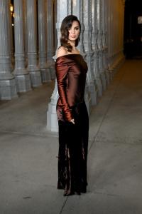 Emily Ratajkowski at the 2024 LACMA Art+Film Gala held at the Los Angeles County Museum of Art on November 02, 2024 in Los Angeles, California.