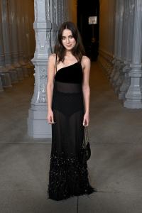 Madeline Argy at the 2024 LACMA Art+Film Gala at the Los Angeles County Museum of Art on November 2, 2024 in Los Angeles, California.