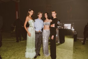 Kaia Gerber, Troye Sivan, Charlie xcx, and Cara Delavigne