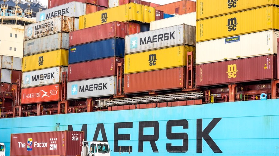 Shipping containers in Texas