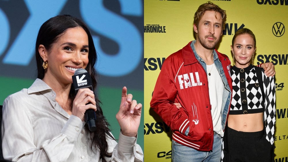 Meghan Markle, Ryan Gosling and Emily Blunt at SXSW 2024.