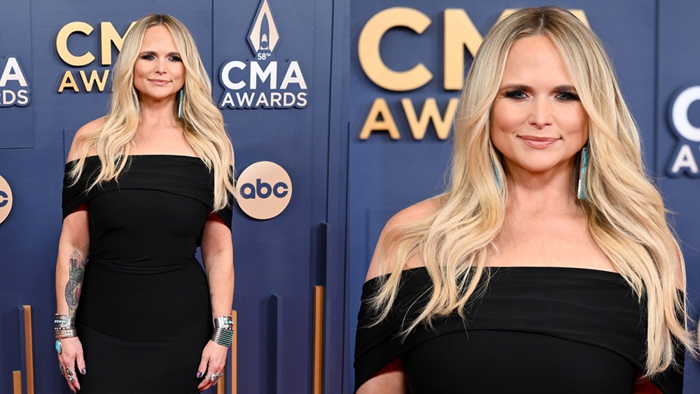 Miranda Lambert in turquoise jewelry at The 58th Annual CMA Awards at Bridgestone Arena on Nov. 20, 2024 in Nashville, Tenn.