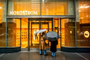 A look at Nordstroms holiday displays for 2024 in New York.