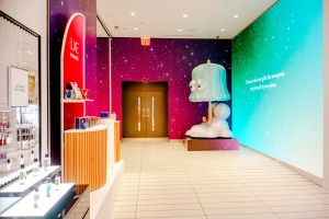 A look at Nordstroms holiday displays for 2024 in New York.