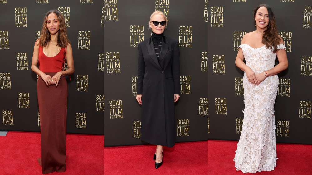 Zoe Saldana, Pamela Anderson, Karla Sofia Gascon, Savannah Film Festival 2024