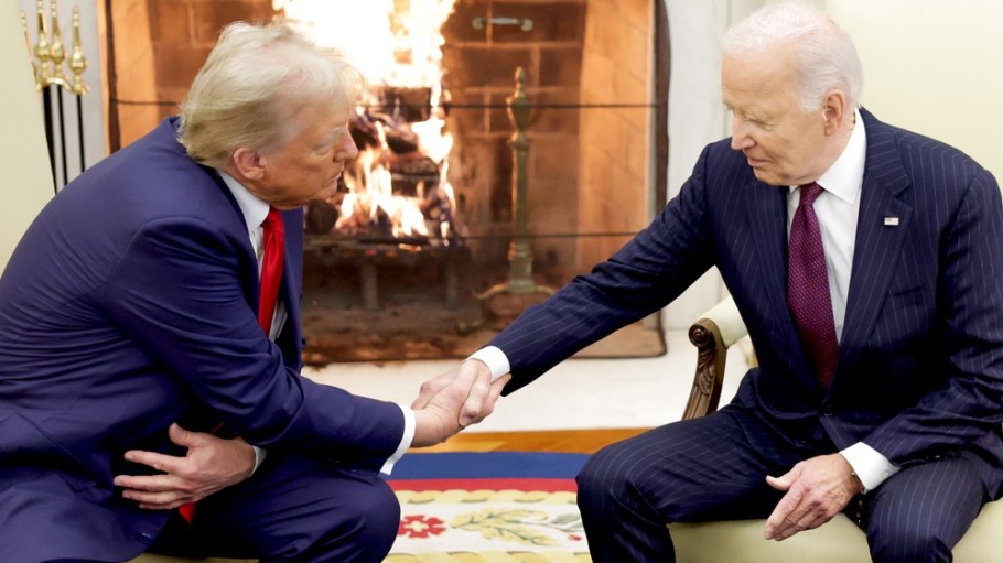 Donald Trump and Joe Biden