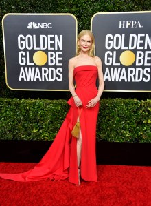 BEVERLY HILLS, CALIFORNIA - JANUARY 05: Nicole Kidman attends the 77th Annual Golden Globe Awards at The Beverly Hilton Hotel on January 05, 2020 in Beverly Hills, California. (Photo by Frazer Harrison/Getty Images)