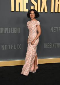 Kerry Washington at "The Six Triple Eight" Los Angeles Premiere at The Egyptian Theater on December 03, 2024 in Los Angeles, California.