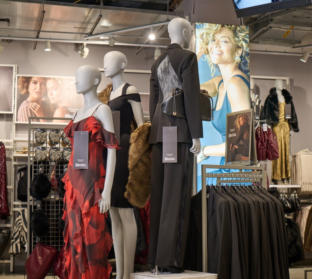 Dressy looks at Primark in Queens, N.Y.