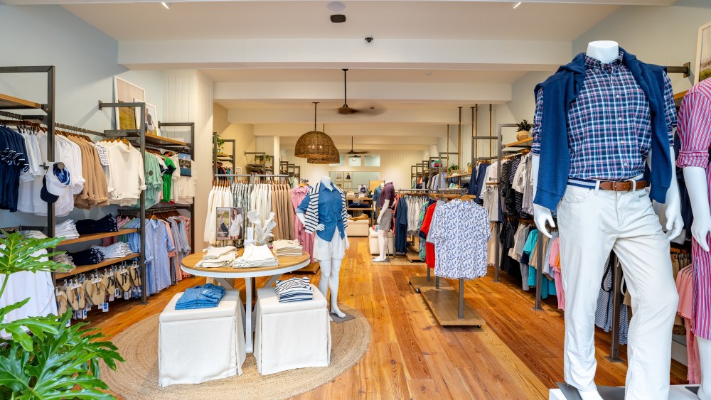 Inside a Southern Tide store.