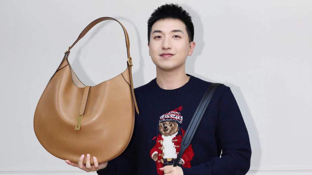 Mr. Bags with two China Exclusive alph Lauren Jumbo Polo ID Bags